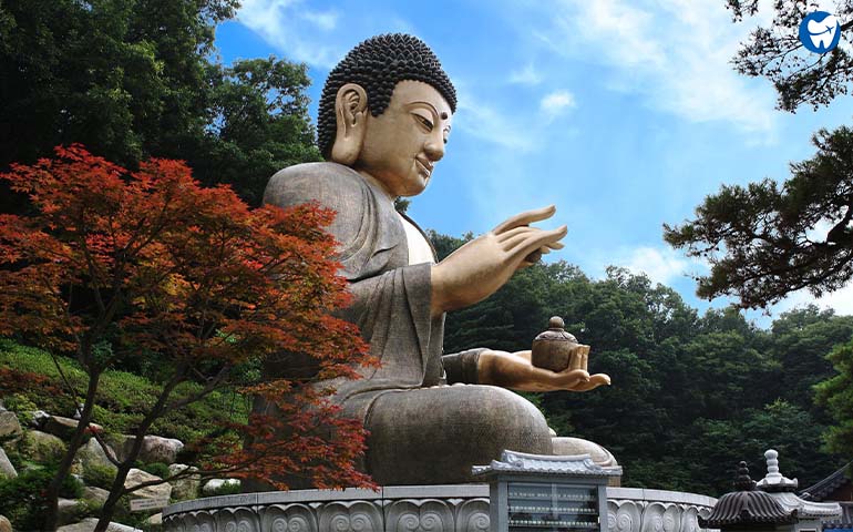 Buddha temple, Korea
