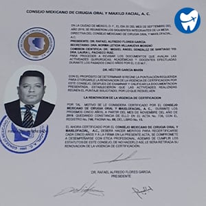 Dr. Hector certificate