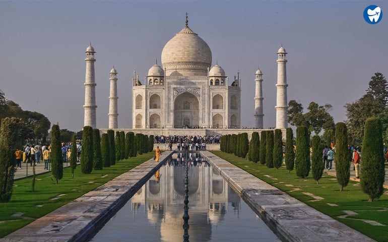 Taj Mahal in India