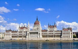 Parliament Building in Hungary