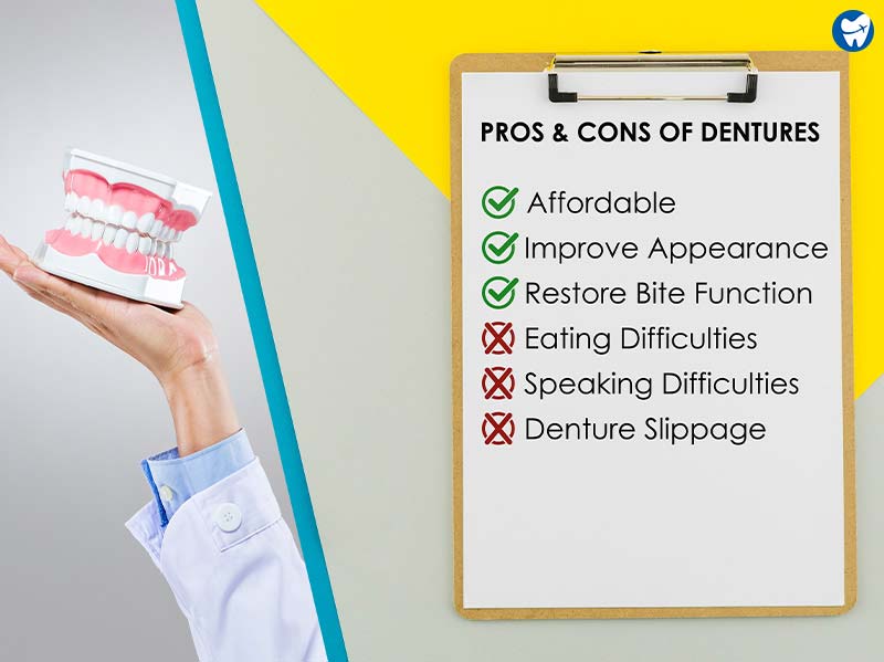 Pros And Cons of Dentures