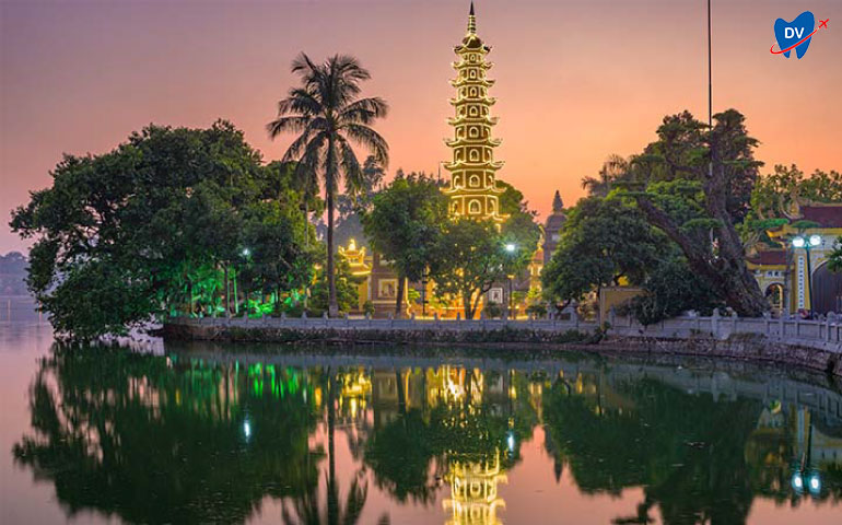 Tran Quoc Pagoda, Hanoi, Vietnam