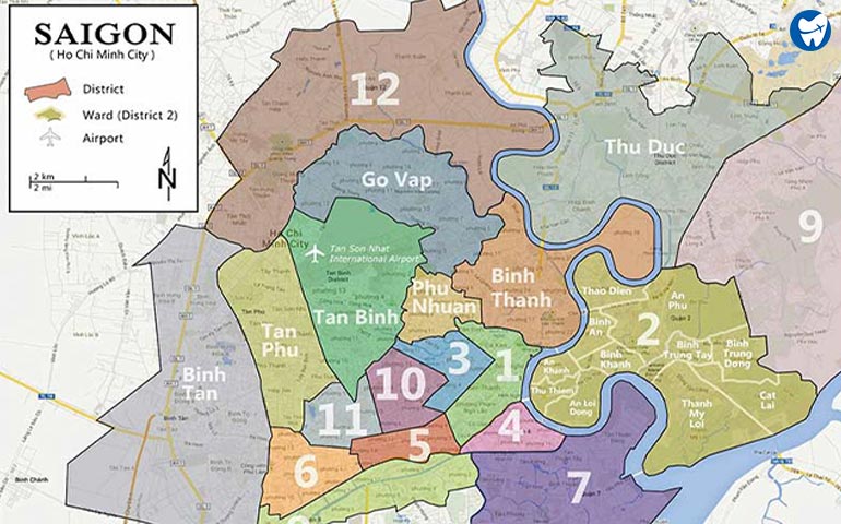 Saigon Map