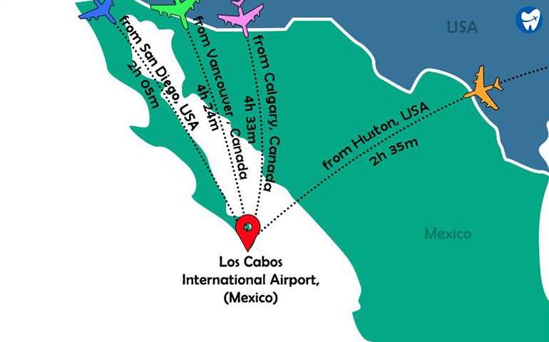 Flights from US to Cabo