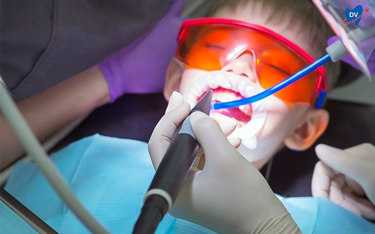 Laser Dentistry by pediatric dentist in Dubai