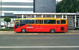 Public Bus in Indoneisa