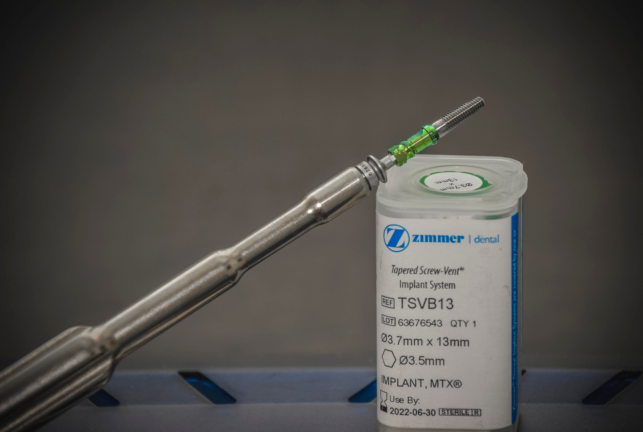 Zimmer implant brand at ConfiDental, Costa Rica used for all on 4 dental implants
