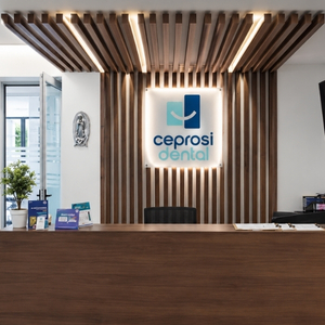 Reception Desk at Ceprosi Dental